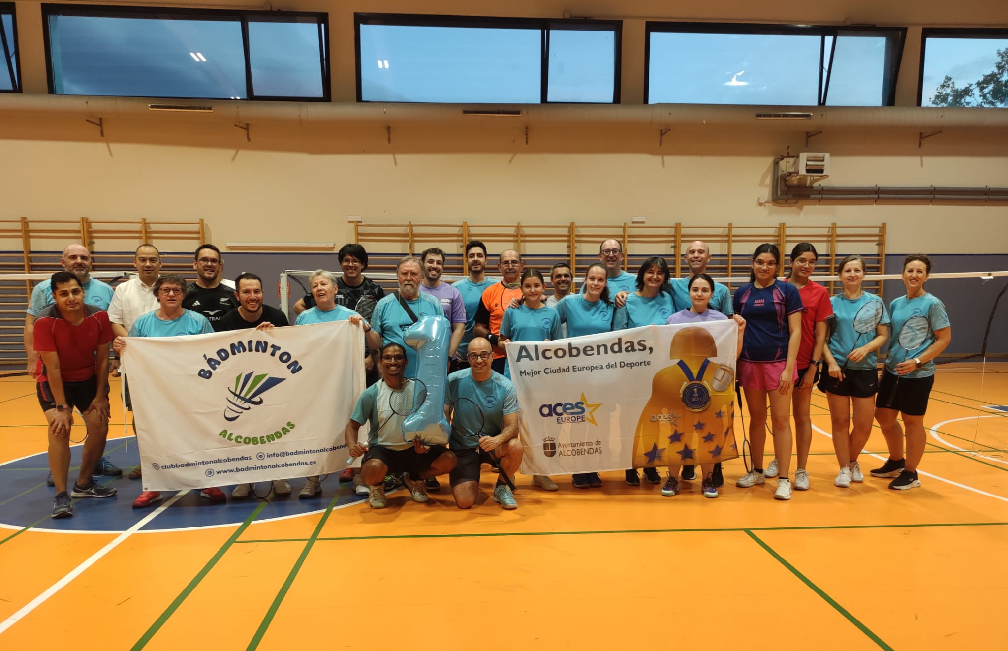 Año 1. C.D.E. Bádminton Alcobendas